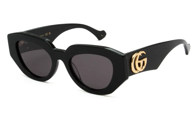 GUCCI ΓΥΑΛΙΑ ΗΛΙΟΥ GUCCI 1421S 001 5120 1421S Μαύρο
