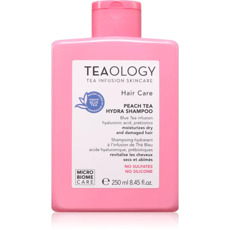 Teaology Peach Tea Hydra Shampoo ενυδατικό σαμπουάν για ενίσχυση των φθαρμένων μαλλιών 250 ml
