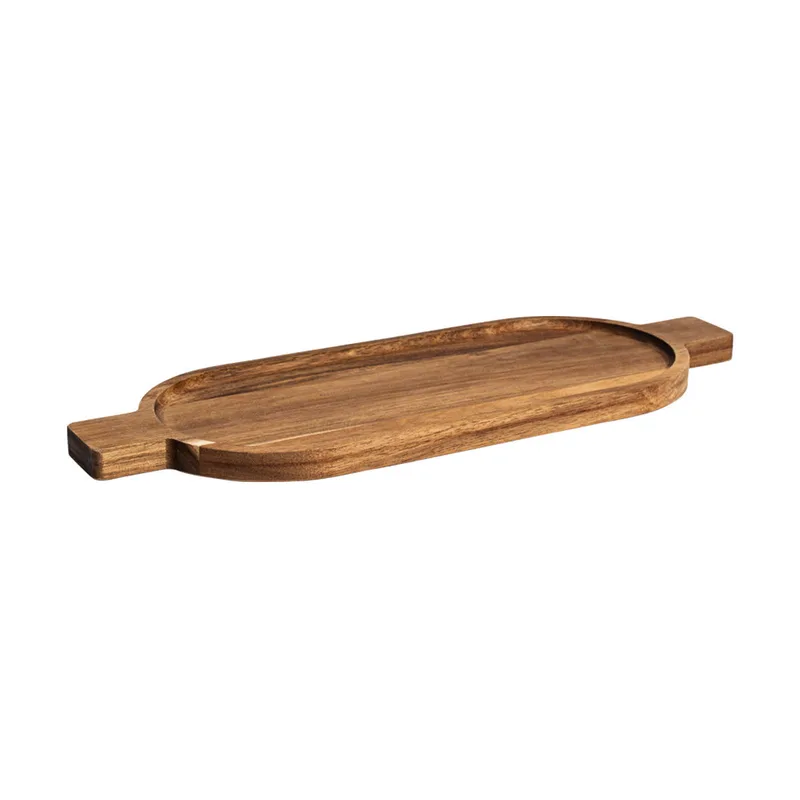 ESTIA ΔΙΣΚΟΣ ΣΕΡΒΙΡΙΣΜΑΤΟΣ ALLURE 49x18x2cm ΟΒΑΛ ΜΕ ΧΕΡΟΥΛΙΑ