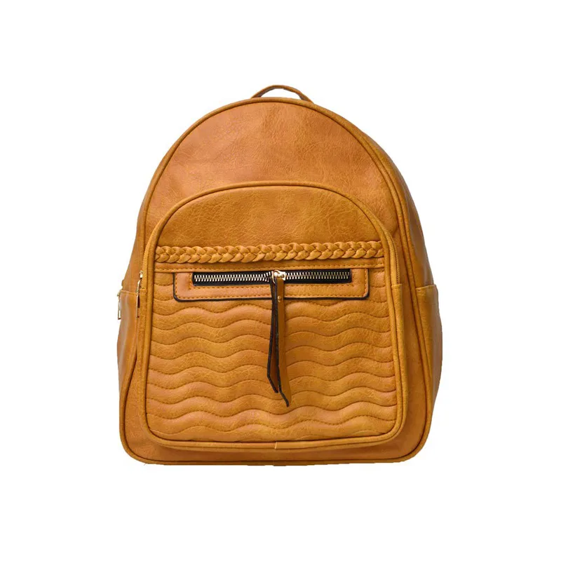 Γυναικεία τσάντα backpack με σχέδιο πλεξουδάκι Ταμπά 19881