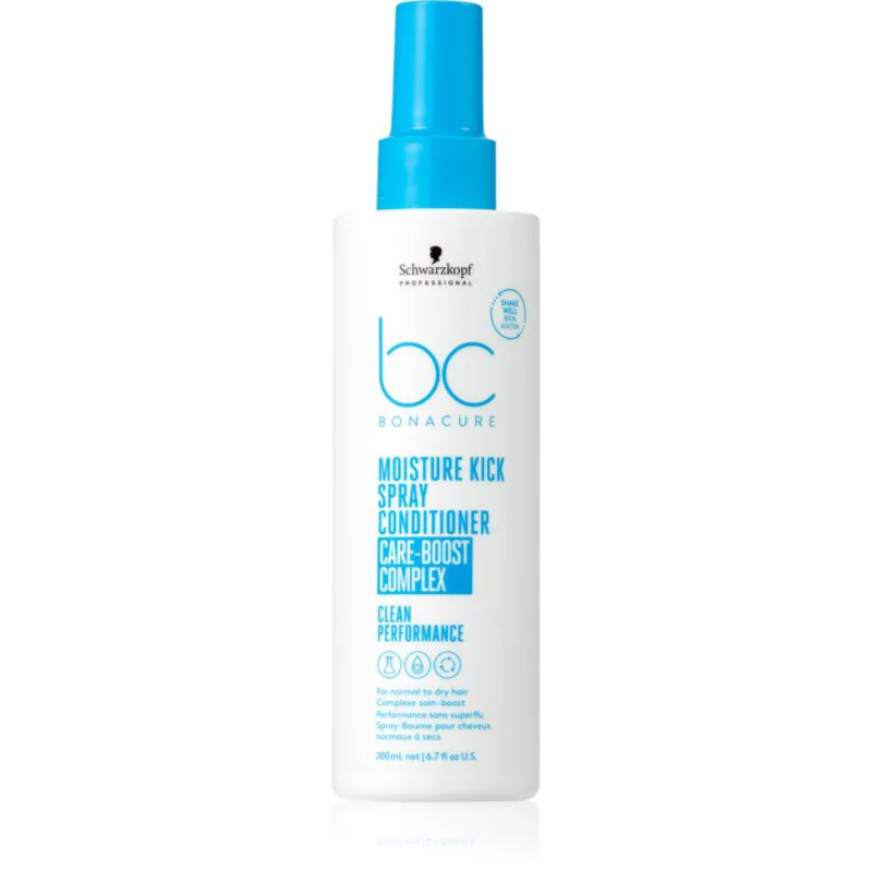 Schwarzkopf Professional BC Bonacure Moisture Kick κοντίσιονερ χωρίς ξέβγαλμα με ενυδατικό αποτέλεσμα 200 ml