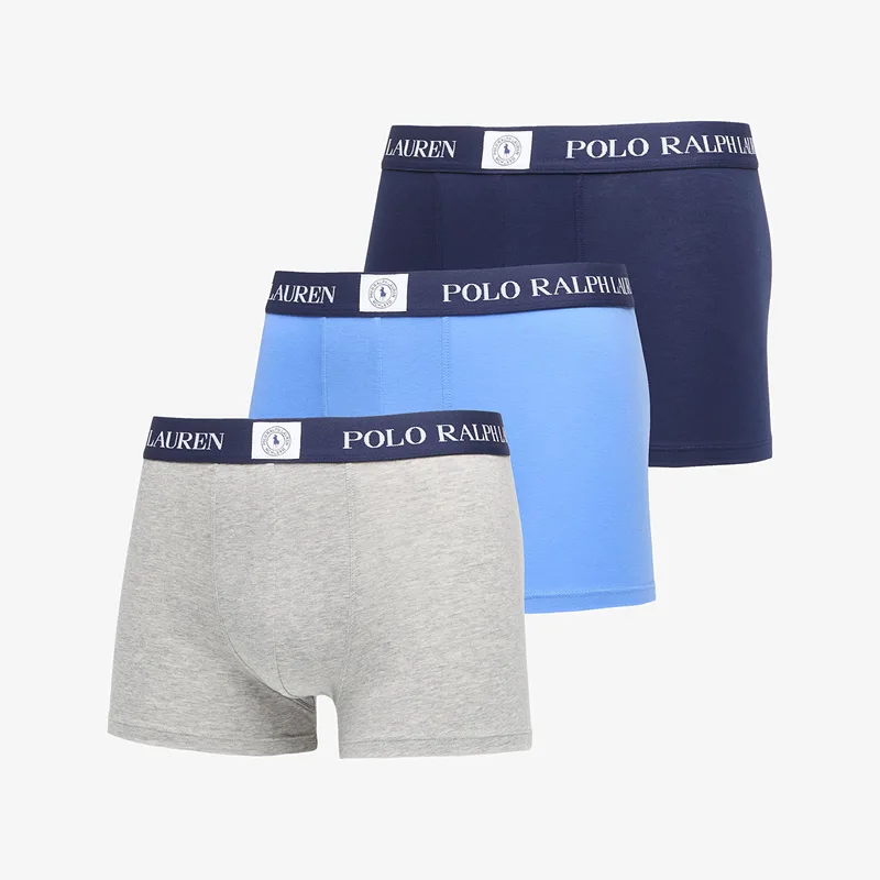 Μποξερ Ralph Lauren Cotton Trunk 3-Pack Multicolor XL