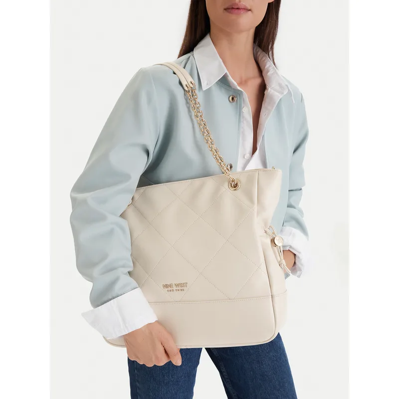 Τσάντα Nine West EO-Bellis-LX10277 Εκρού