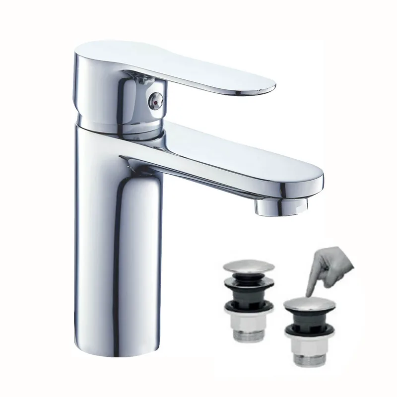 BORMANN Elite BTW3050 Μπαταρία Νιπτήρα "Sierra" 35mm Αναμεικτική Με Pop Up 710G 026051