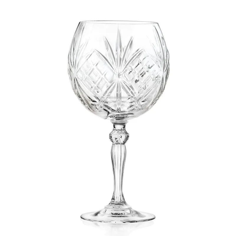 Rcr Ποτήρι Gin Tonic Κρυστάλλινο 650ml Σετ 6Τμχ Melodia