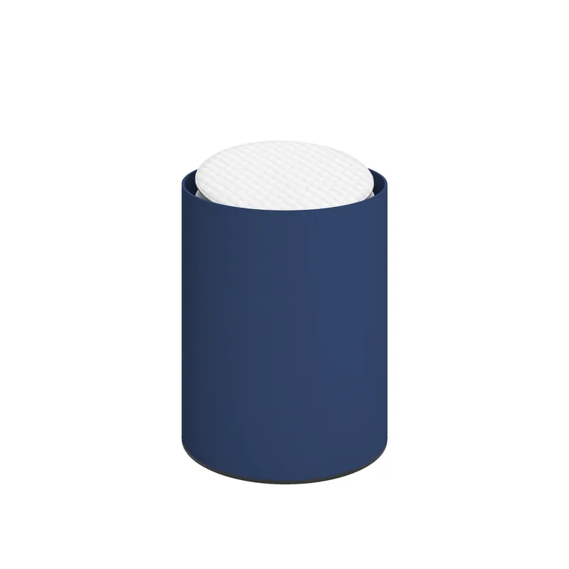 Ποτηροθήκη Ανοξείδωτη Matt Navy Blue Pam & Co Φ8x10εκ. 93-203 (Υλικό: Ανοξείδωτο, Χρώμα: Μπλε) - Pam & Co - 93-203