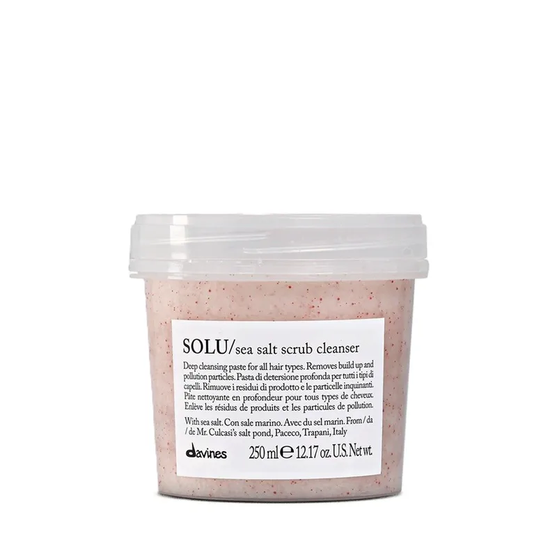 Davines - Solu Sea Salt Scrub Cleanser Paste (250ml)