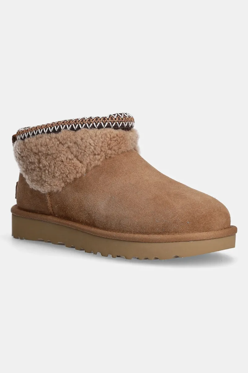 Μπότες UGG Classic Ultra Mini Maxi Curly