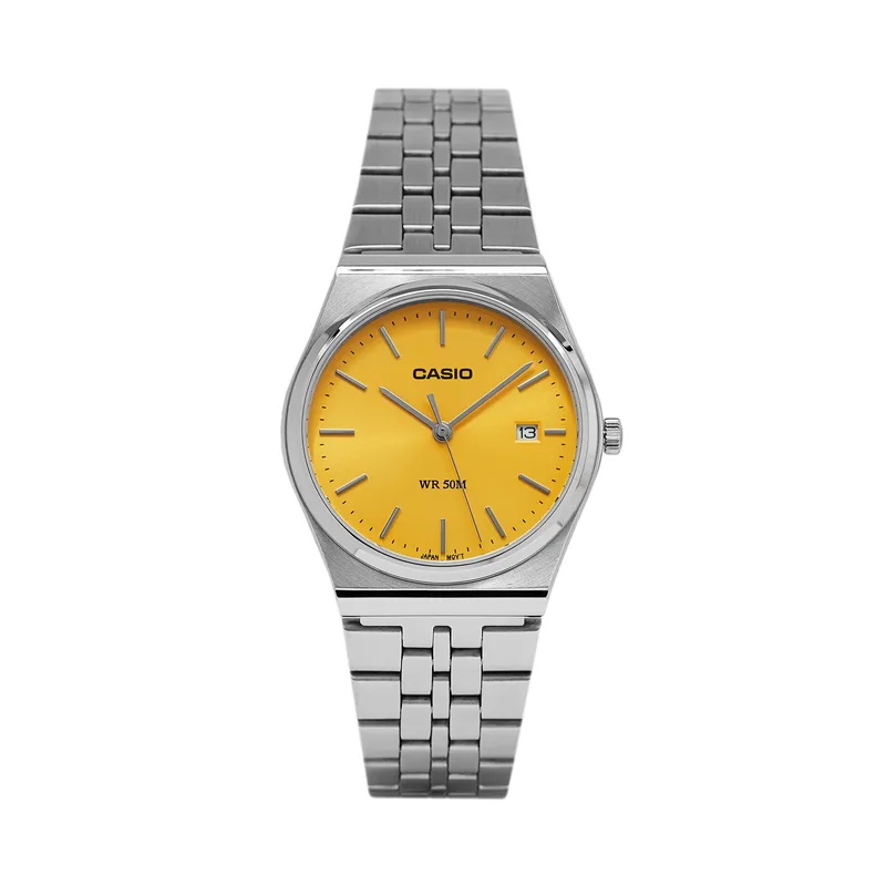 Ρολόι Casio MTP-B145D-9AVEF Ασημί