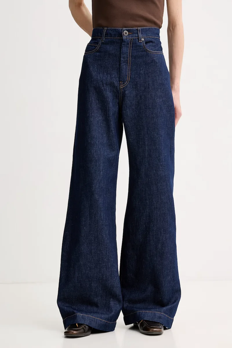 Weekend Max Mara τζιν wide leg γυναικεία LATINO