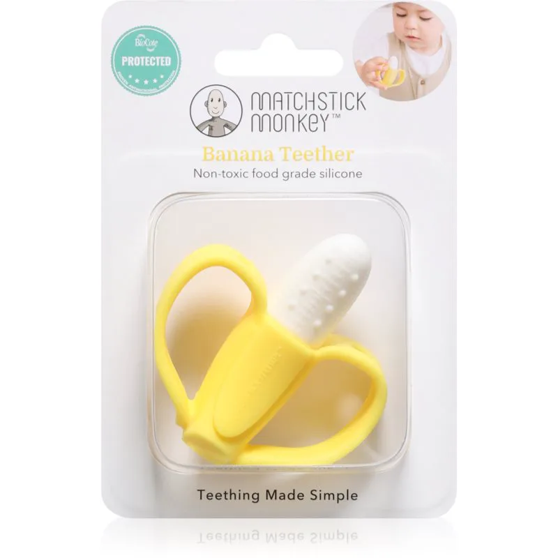 Matchstick Monkey Banana Teether μασητικό 3m+ 1 τμχ
