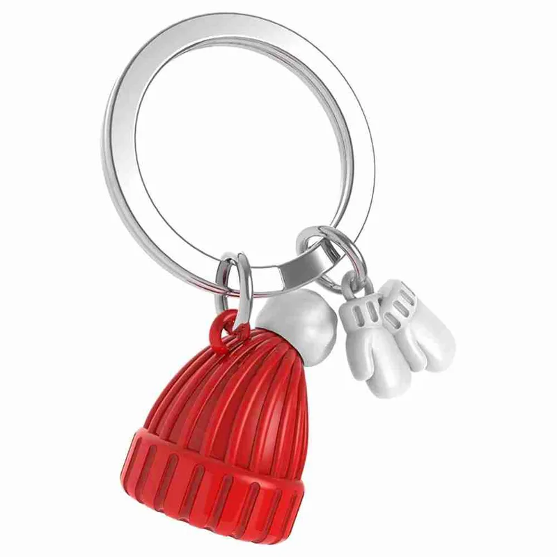 MTM149-01 Μπρελόκ Μεταλλικό Hat and gloves