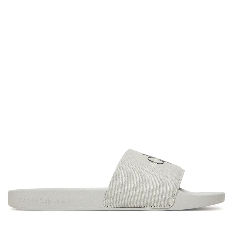 Παντόφλες Calvin Klein Jeans Slide Monogram Cv YM0YM01271 Γκρι