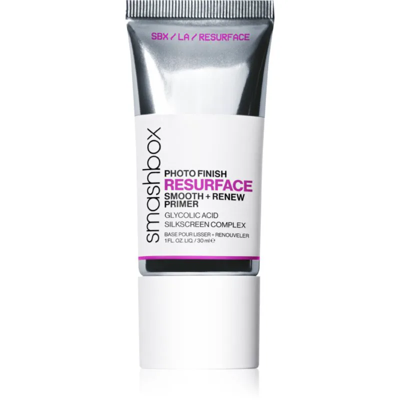 Smashbox Photo Finish Resurface Smooth + Renew Primer λαμπρυντική και λειαντική βάση 30 ml