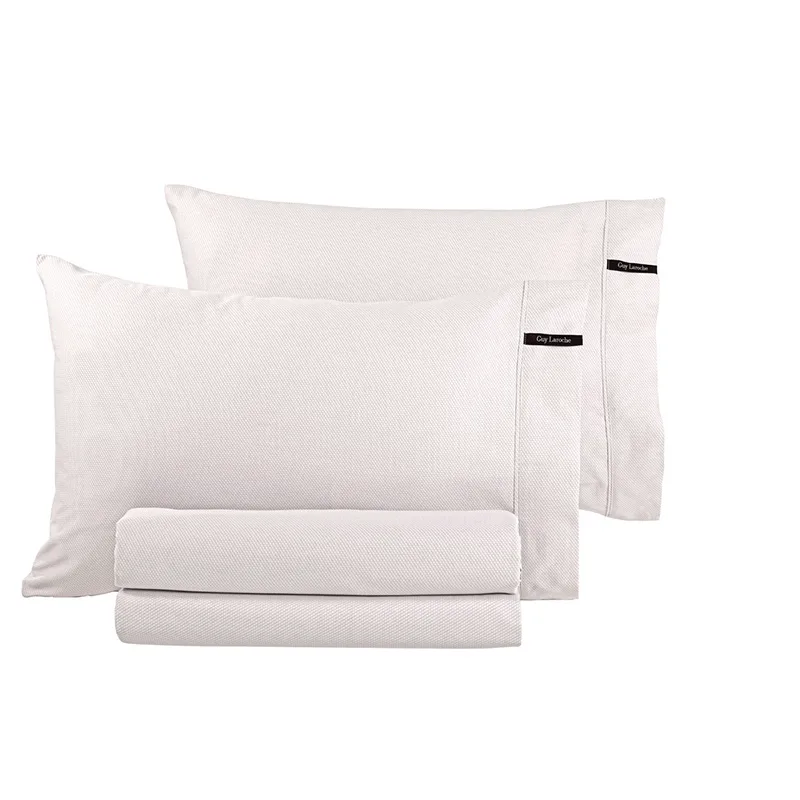 Μαξιλαροθήκες Ζεύγος 50X70 Guy Laroche Minimal Perla Ζευγος (50x70)