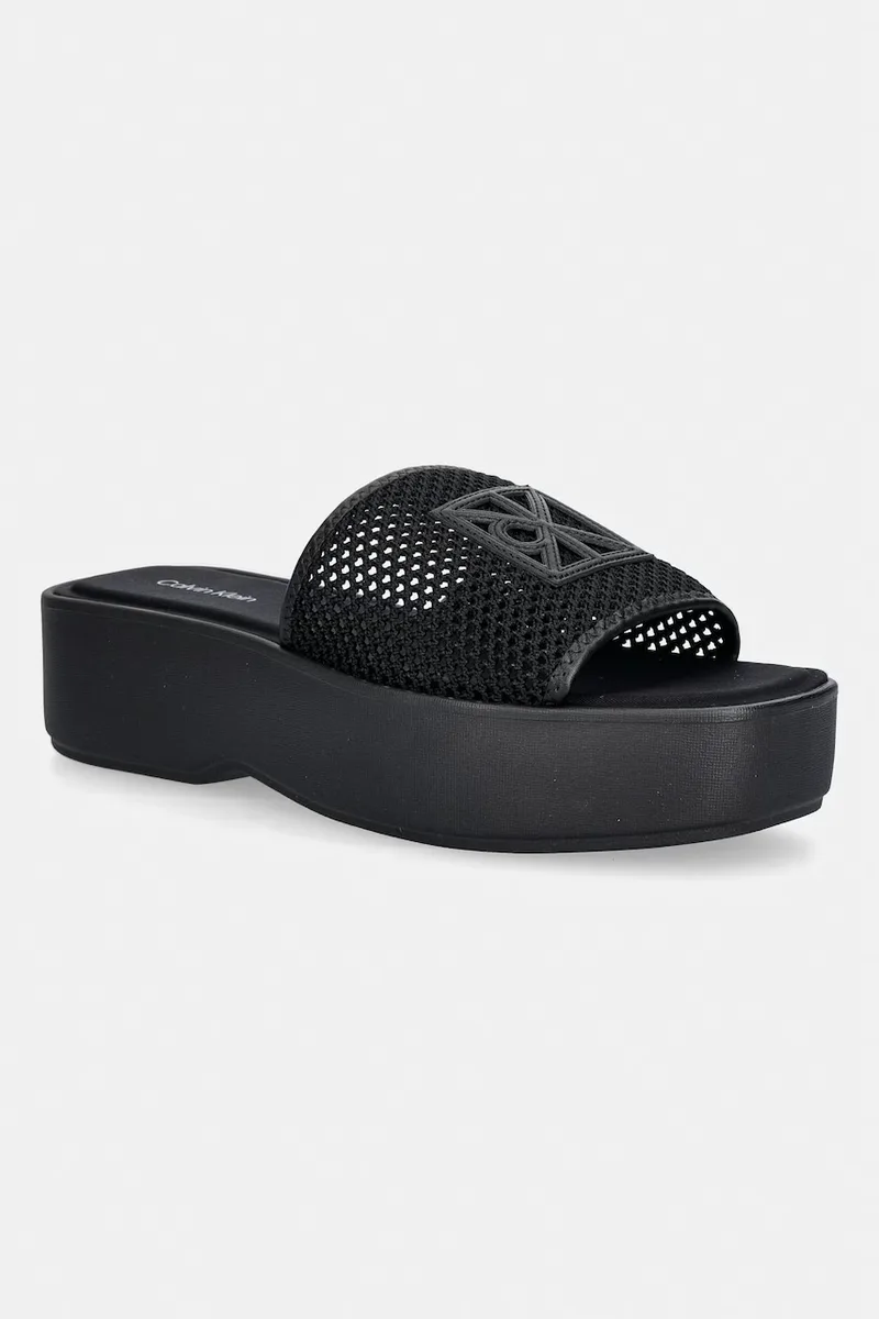 Calvin Klein σαγιονάρες Γυναικεία FLATFORM SNDL MESH