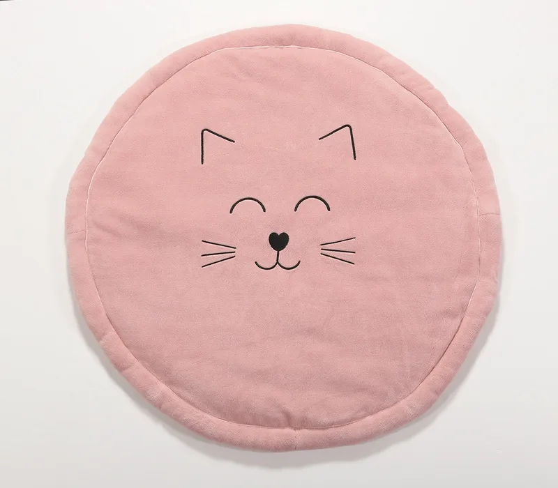 Χαλάκι Παιχνιδιού Nef-Nef Smiling Cat Ροζ D.90