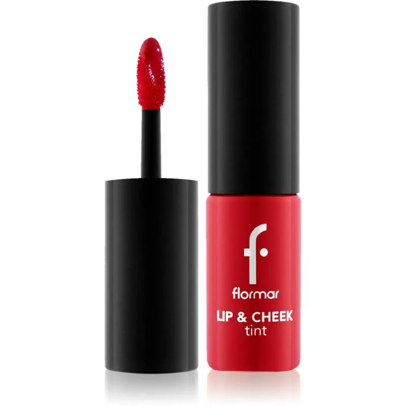 flormar Lip & Cheek Tint υγρό ρουζ για χείλη και πρόσωπο απόχρωση 001 Scarlet Ruby 6.7 ml