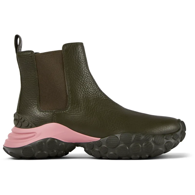 CAMPER Pelotas Mars - Μποτάκια Για Ανδρικα - Πράσινο, Μέγεθος 39, Smooth leather