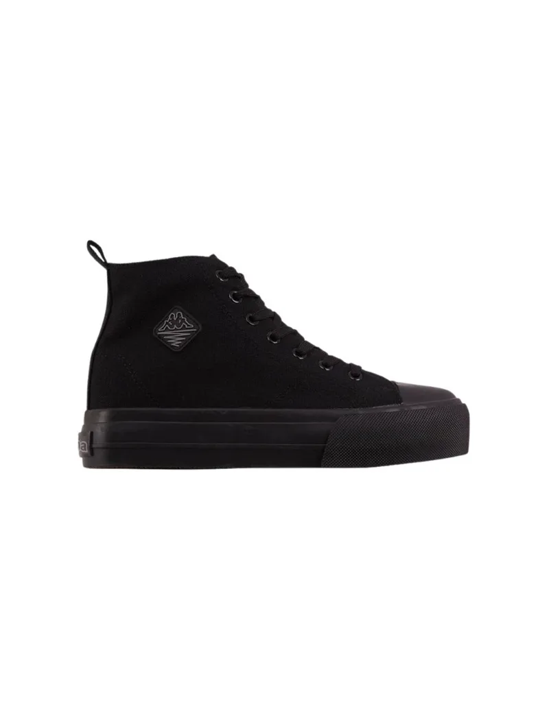 Kappa Viska OC Γυναικεία Flatforms Μποτάκια Μαύρα 243208O-1111