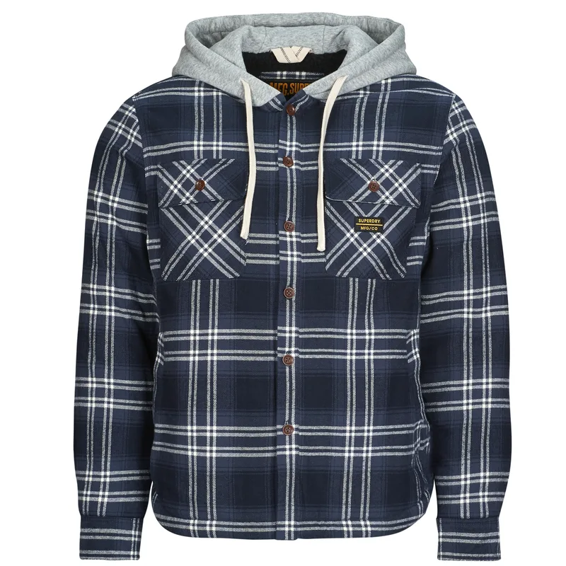 Μπουφάν Superdry SURPLUS HOODIE OVERSHIRT