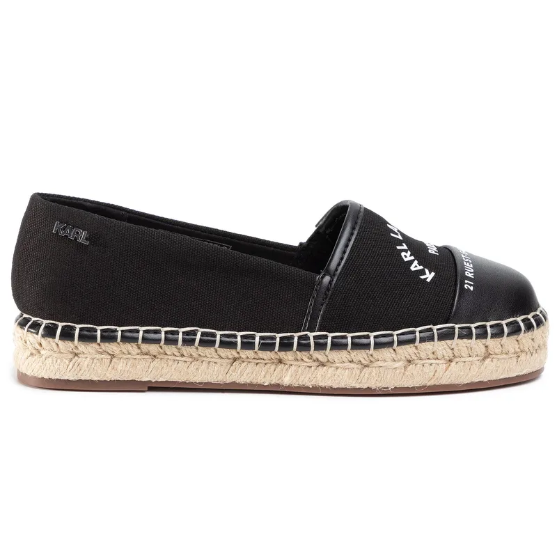 Εσπαντρίγιες KARL LAGERFELD KL80108 Μαύρο