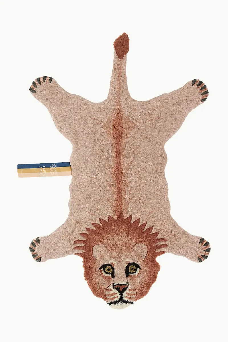 Μάλλινο χαλί Doing Goods Pinky Lion Rug