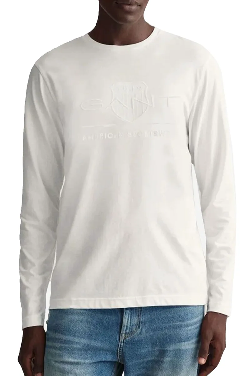 Μπλούζα Μακρυμάνικη Gant Logo 3G2004041-110 Ανδρικό