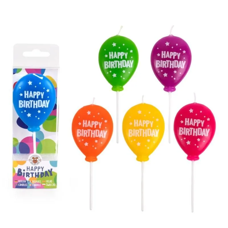 Κεράκι Γενεθλίων Trend 963857 BF Ballon on a Stick (τυχαία επιλογή χρώματος)