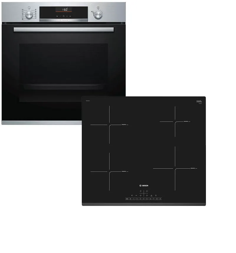 Bosch HBA5560S0 Φούρνος + PIE631FB1E Εστία PIE631FB1E