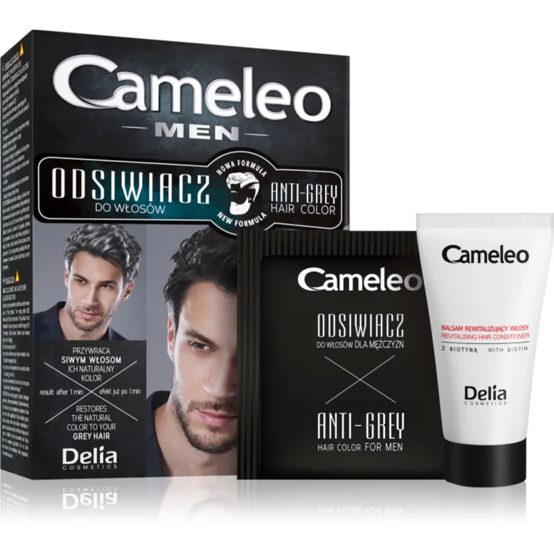 Delia Cosmetics Cameleo Men βαφή μαλλιών για άντρες 1 τμχ