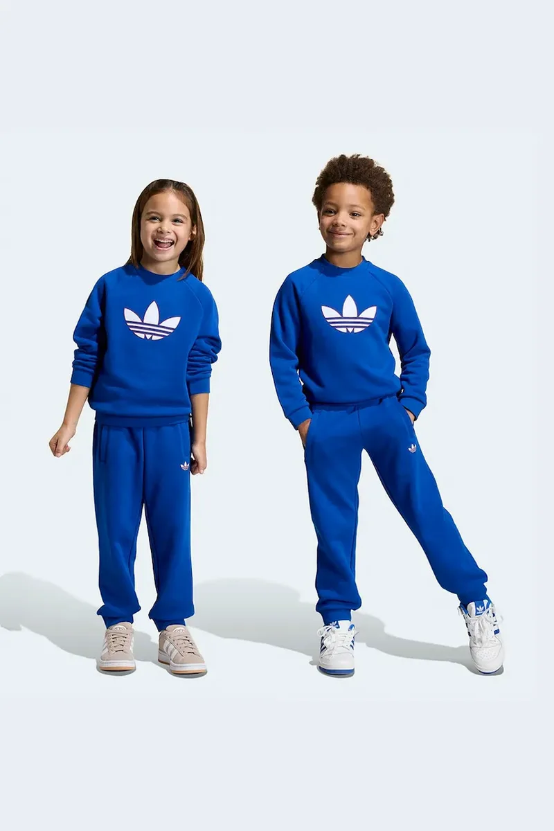 adidas Originals φόρμα παιδική με βαμβάκι