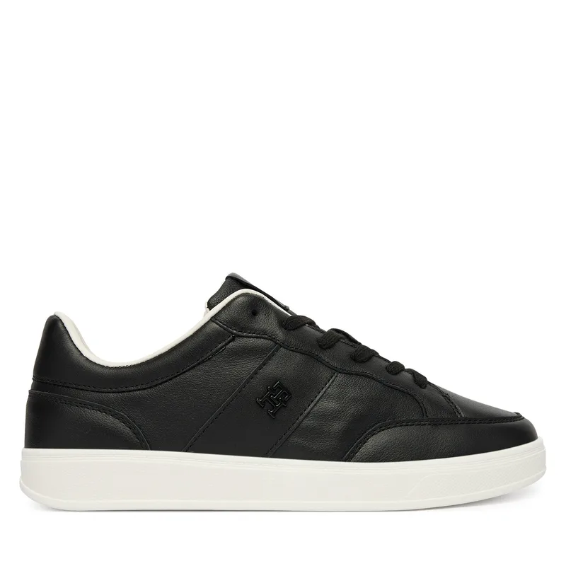 Αθλητικά Tommy Hilfiger Th Heritage Court Sneaker Ltr FW0FW09028 Μαύρο