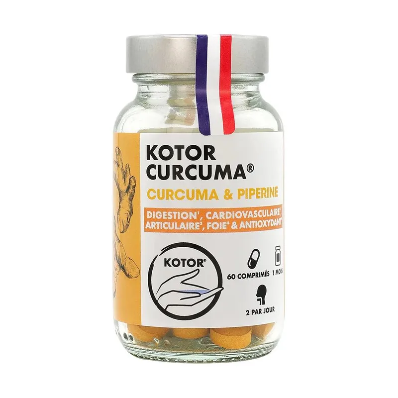 Kotor Pharma Turmeric + Piperine Digestion 60 Tablets