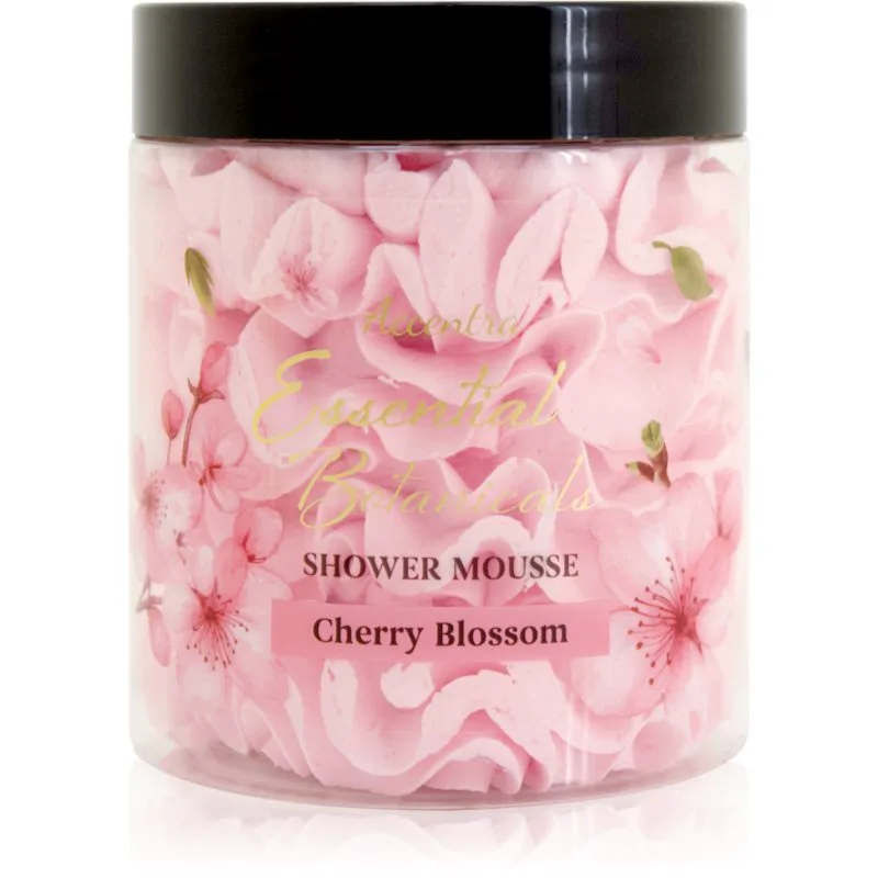 Accentra Essential Botanicals Shower Mousse Αφροντούς αρώματα Cherry Blossom 200 γρ