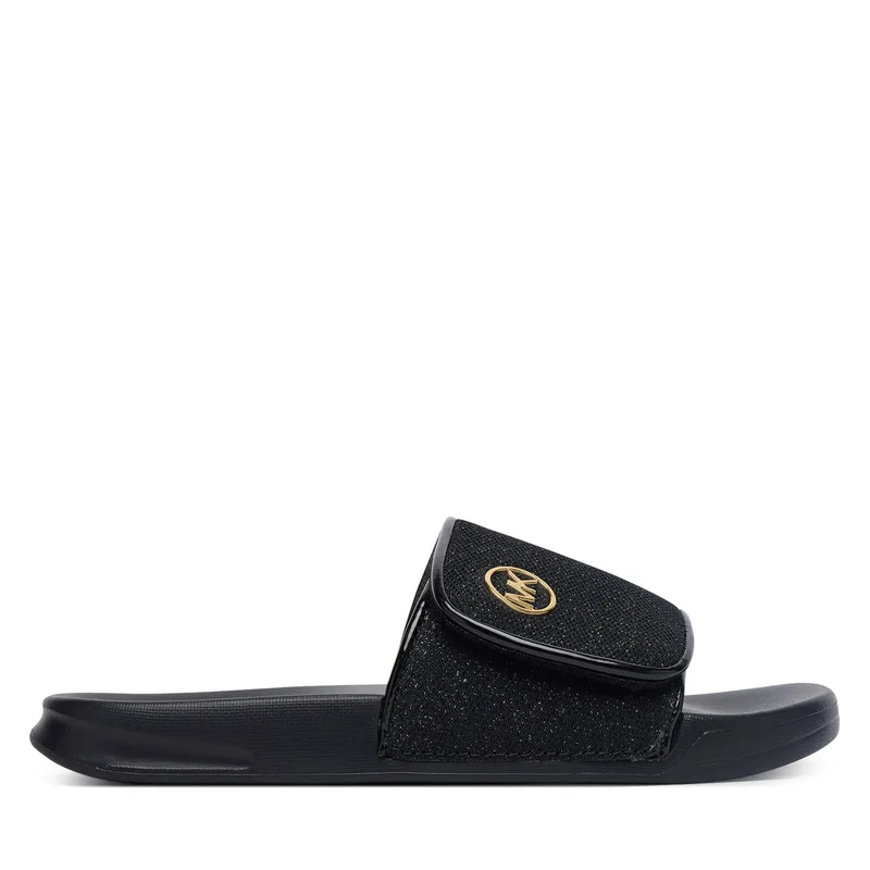 Παντόφλες MICHAEL Michael Kors Jett Darby MK04190001 Μαύρο