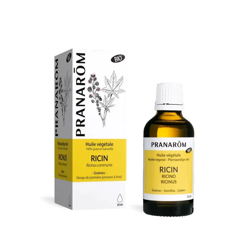 Pranarôm Vegetable Oils Organic Castor Oil 50ml