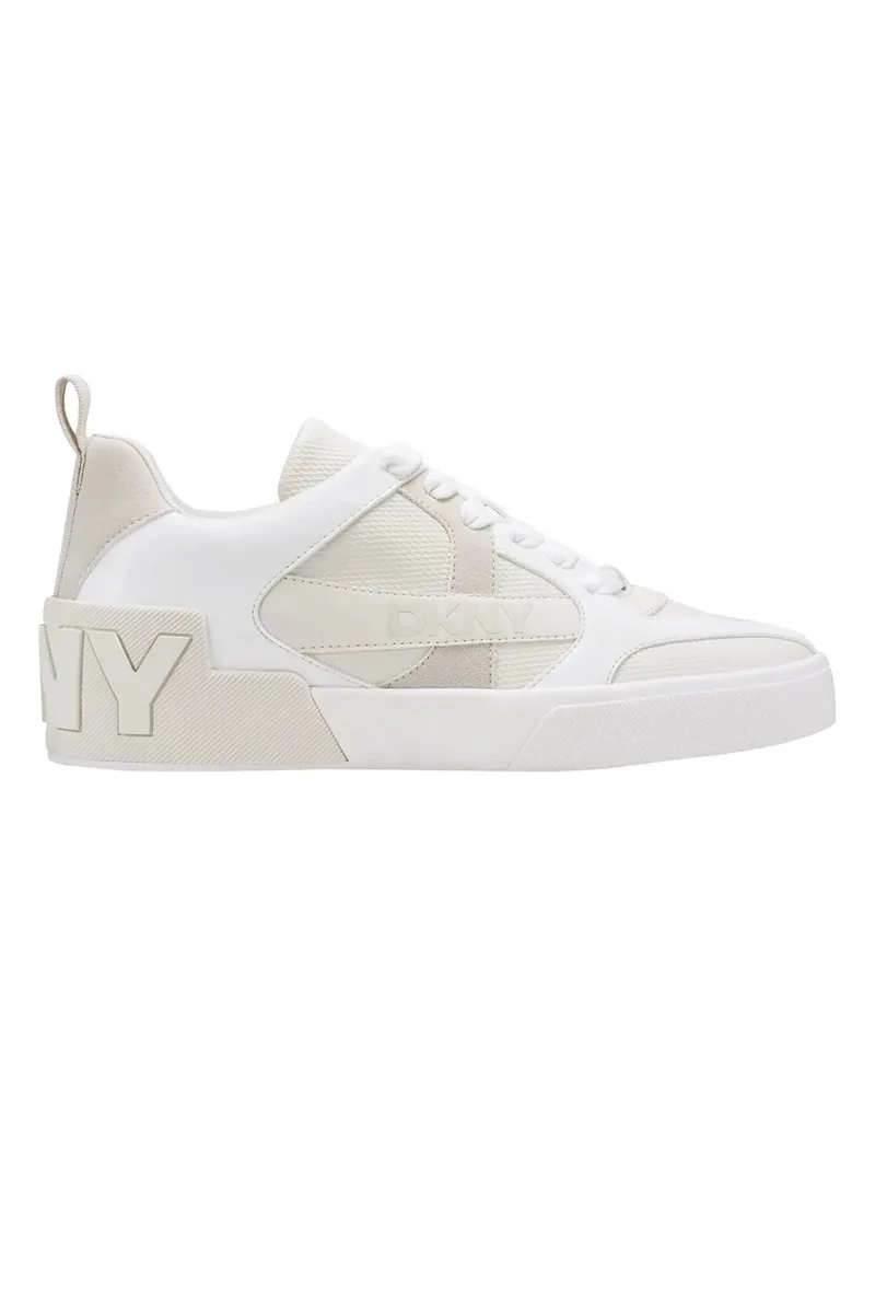 DKNY γυναικεία sneakers "Magdelena" - K1634546 Λευκό