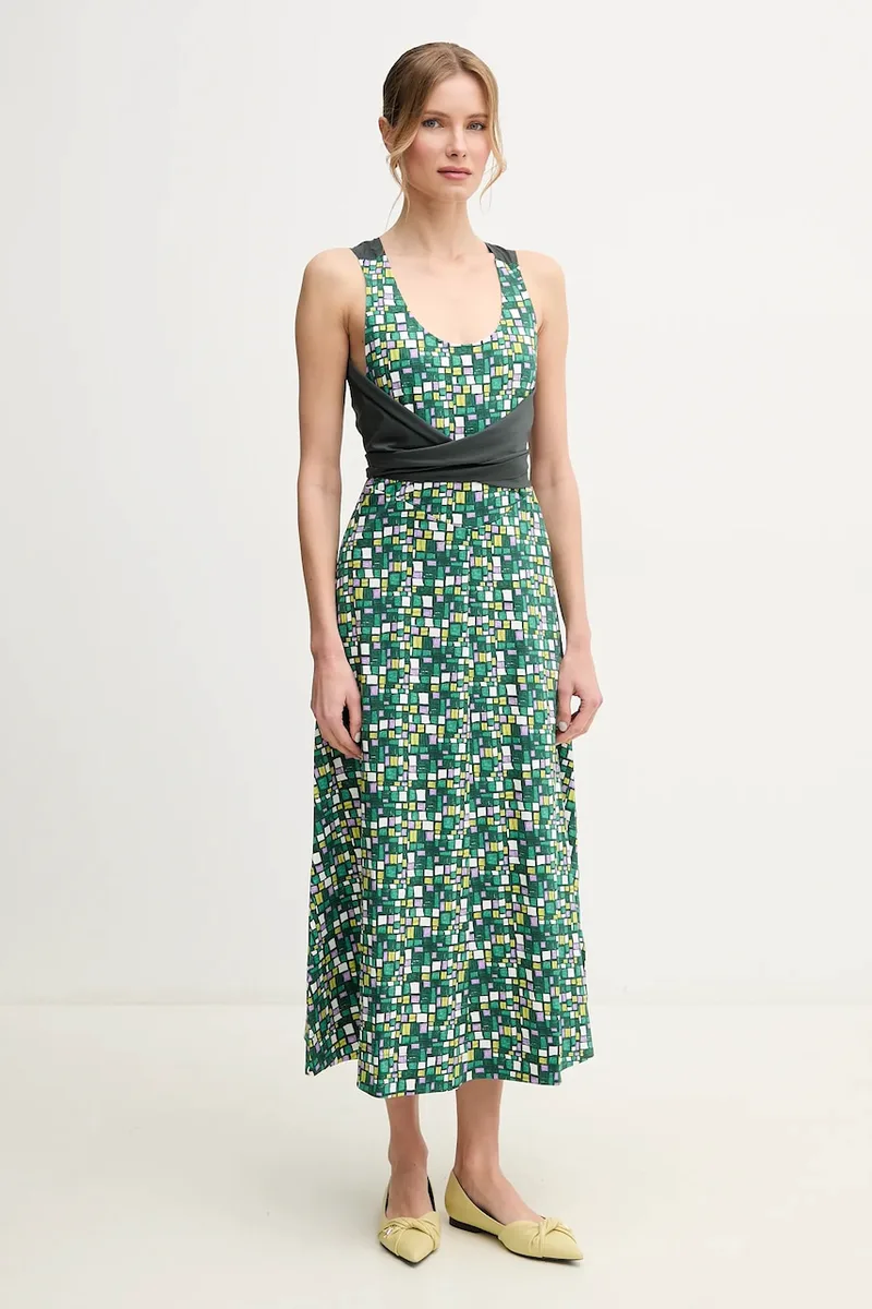Weekend Max Mara Βαμβακερό φόρεμα Weekend Max Mara