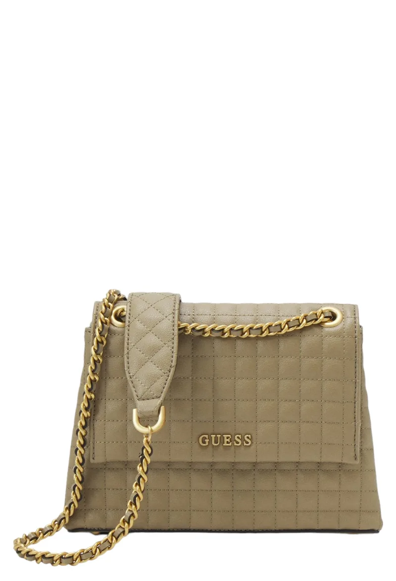 Τσάντα Ώμου Guess Tia Convertible Flap HWQA9187210-GU-SAG Γυναικείο