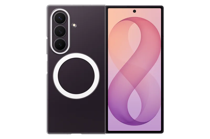 Samsung Galaxy Z Fold8 Ultra Clear Magnet Case - Transparent