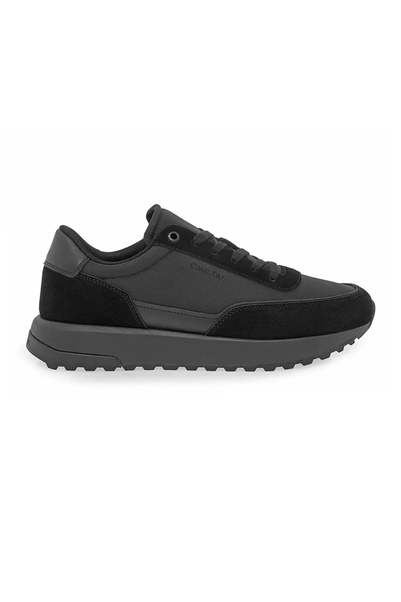 Calvin Klein Jeans ανδρικά sneakers με λογότυπο - HM0HM01714 Μαύρο