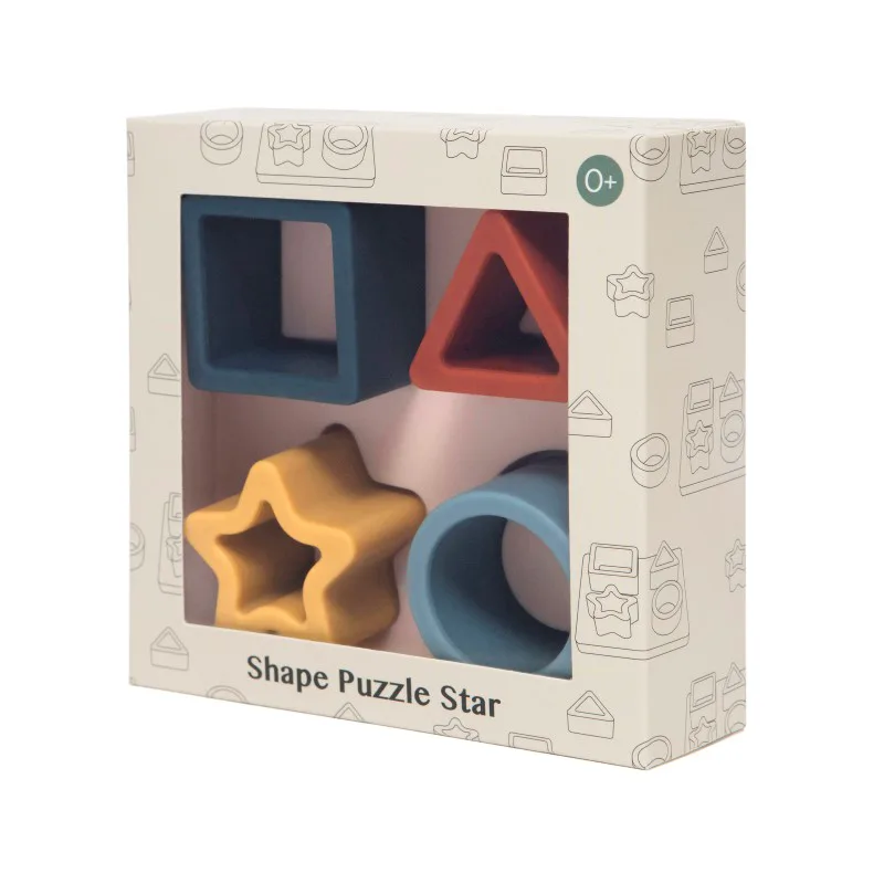 Παζλ Σφηνώματα Σιλικόνης Star Petit Monkey PTM-PMG027 - Petit Monkey - PTM-PMG027