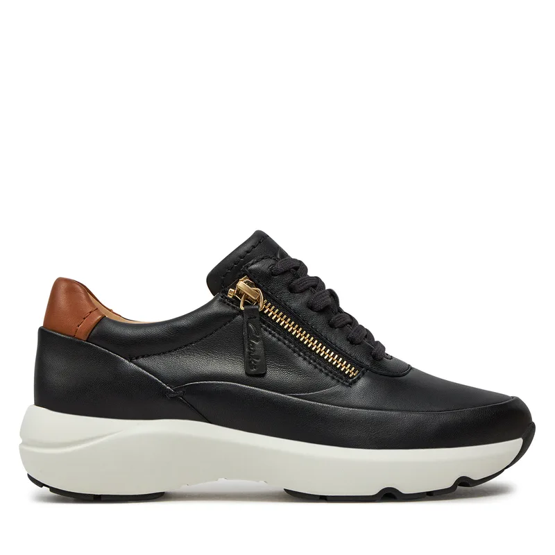 Αθλητικά Clarks Tivoli Zip 26176648 Μαύρο