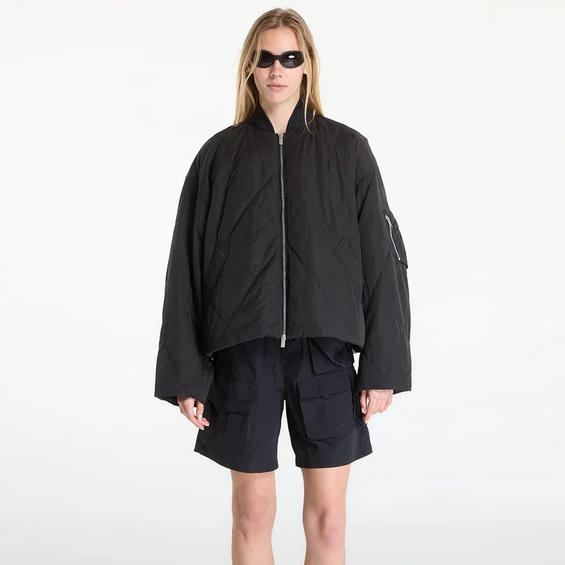 Μπουφάν Jordan Flight Women's Quilted Renegade Jacket Black/ Black/ Black M
