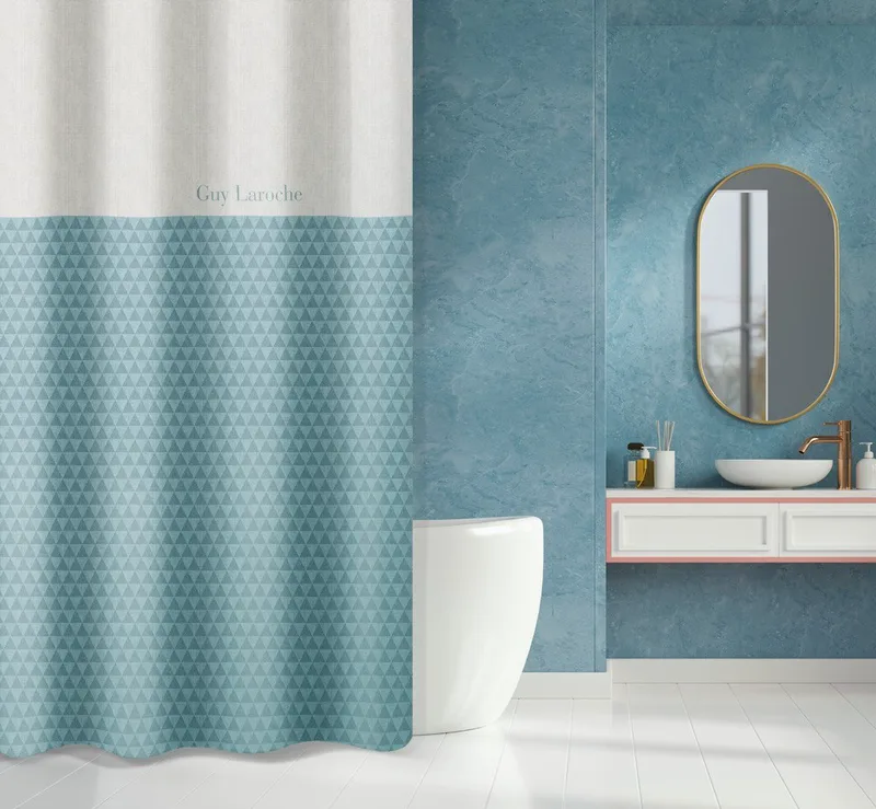 Κουρτίνα Μπάνιου Guy Laroche Tokyo Aqua 180x185