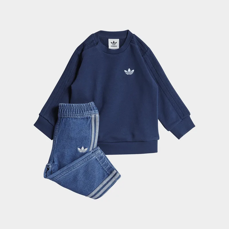 adidas Originals Denim Crew Βρεφικό Σετ Φόρμας (9000213461_83443)