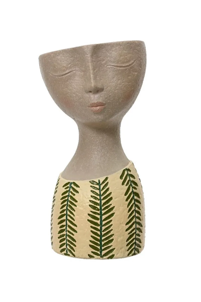Κασπω Ρητινης Γυναικεια Φιγουρα 16x14.4x28cm Μονόχρωμο Kaeming