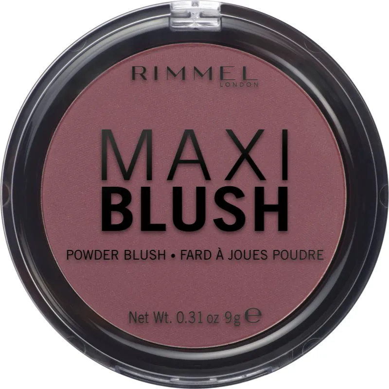 Rimmel Maxi Blush πουδρέ ρουζ απόχρωση 005 Rendez-Vous 9 γρ