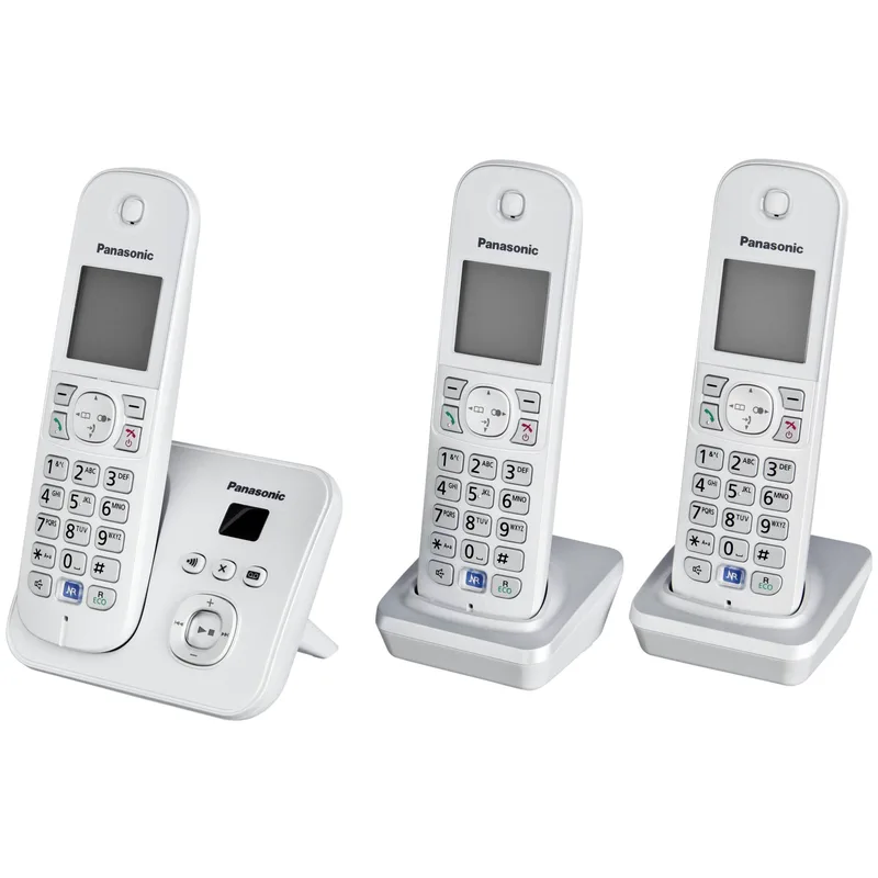 Panasonic KX-TG6823GS Pearl Silver Cordless Phone